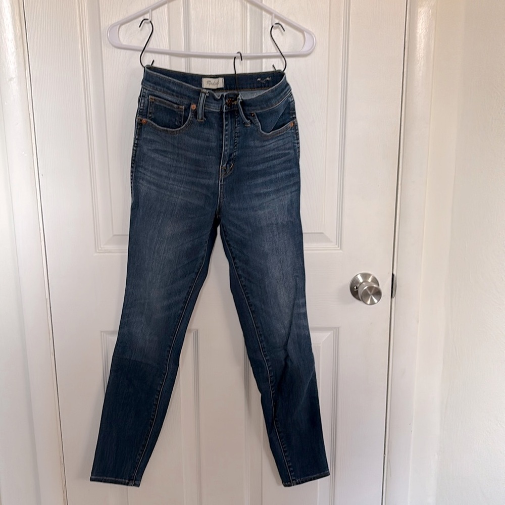 Madewell 10” high-rise skinny jean, size 26